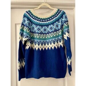 St John’s Bay Fair isle Sweater Size XXL